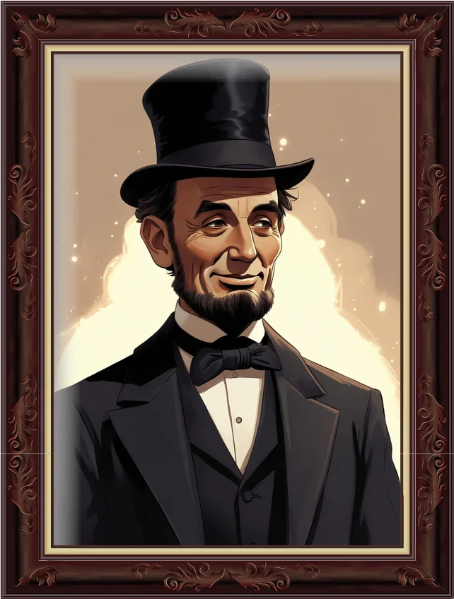 Portrait d'Abraham Lincoln