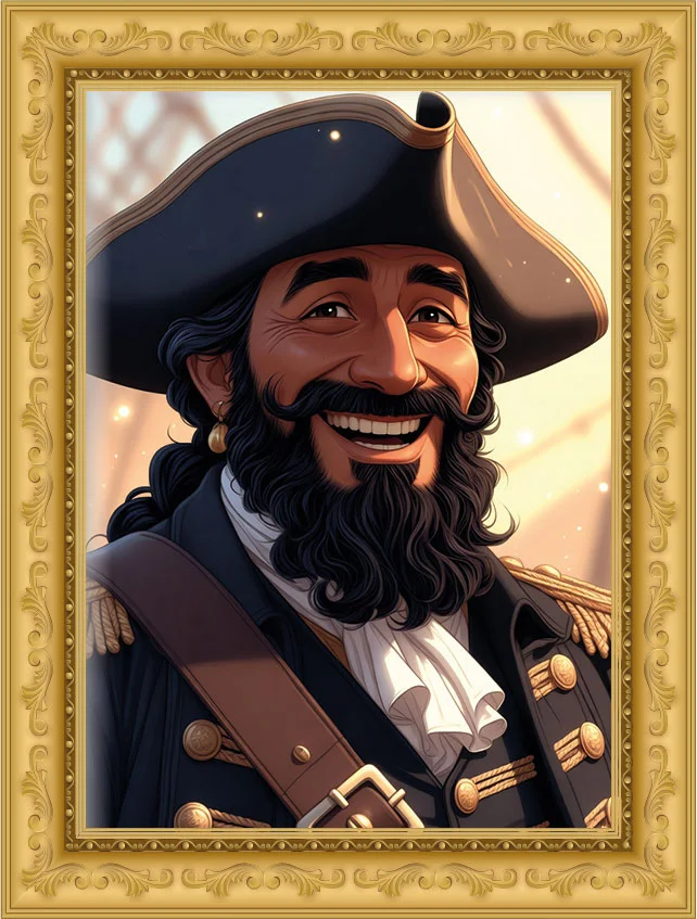 Portrait de Barbe Noire